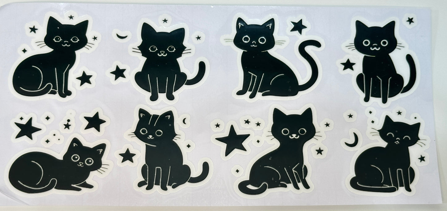 Black cat illustrations