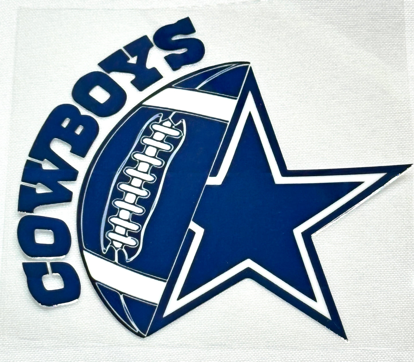 Cowboys Star Decal-678