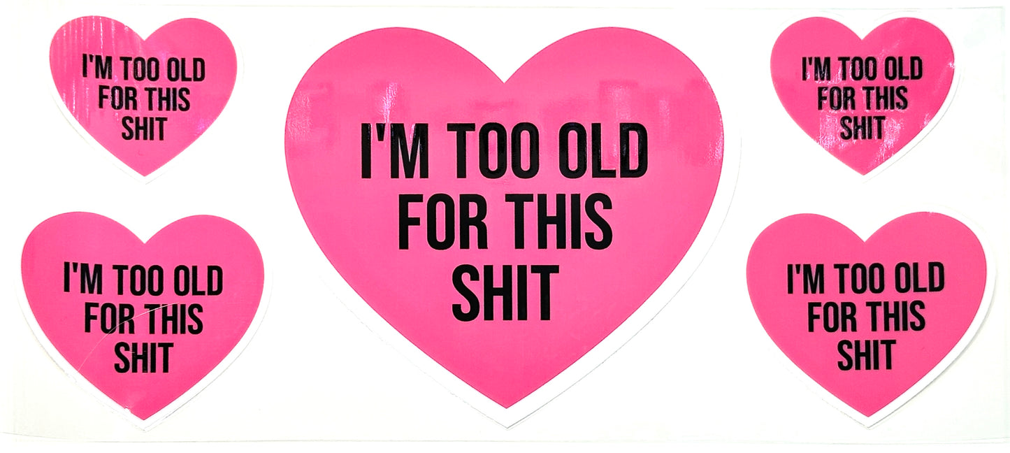 I'm Too Old Wrap-819