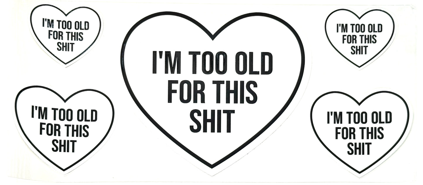 I'm Too Old Wrap-819