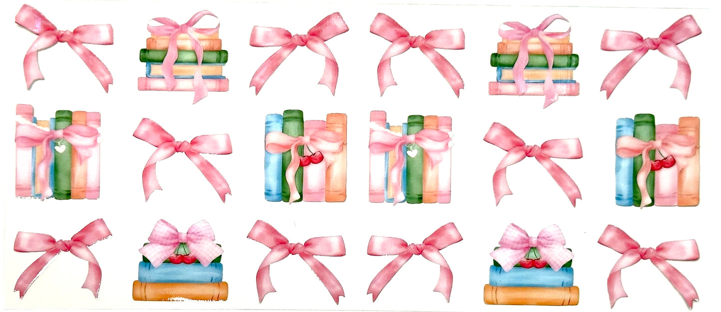 Set of gift boxes with ribbons on a white background