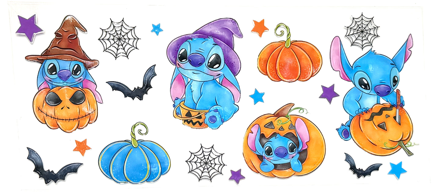 Blue Guy Halloween Wrap-976