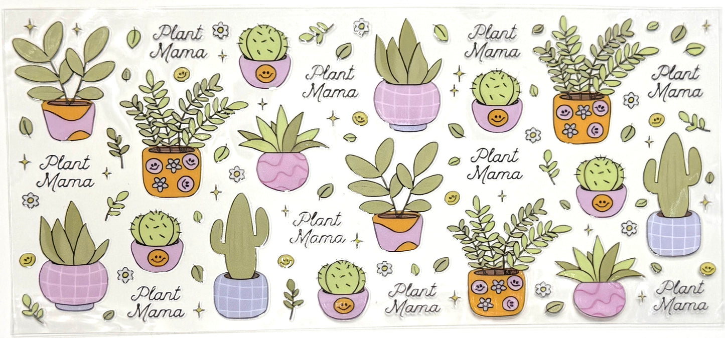 Plant Mama Cactus and Plants Wrap-1006