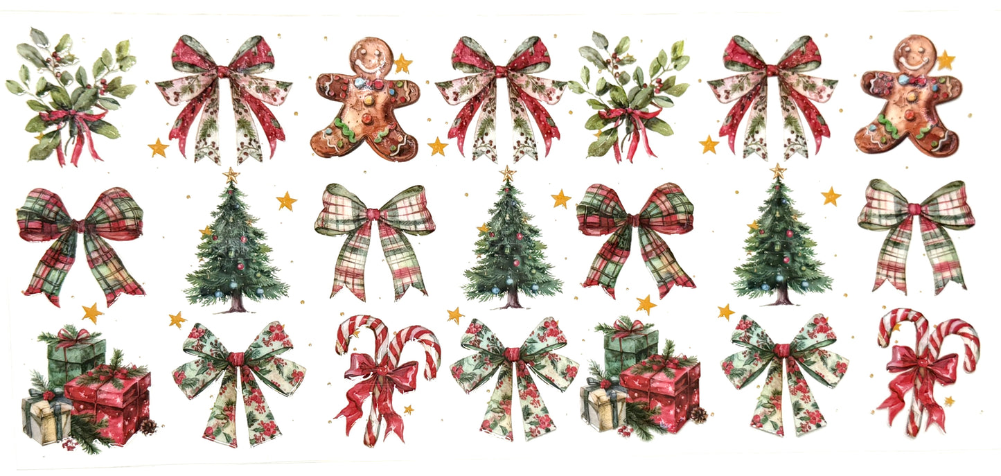 Gingerbread, Trees, and Bows Wrap-1022