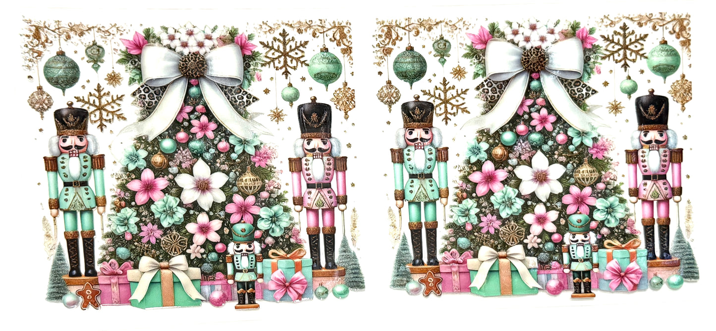 Tree and Nutcrackers Wrap A-1023