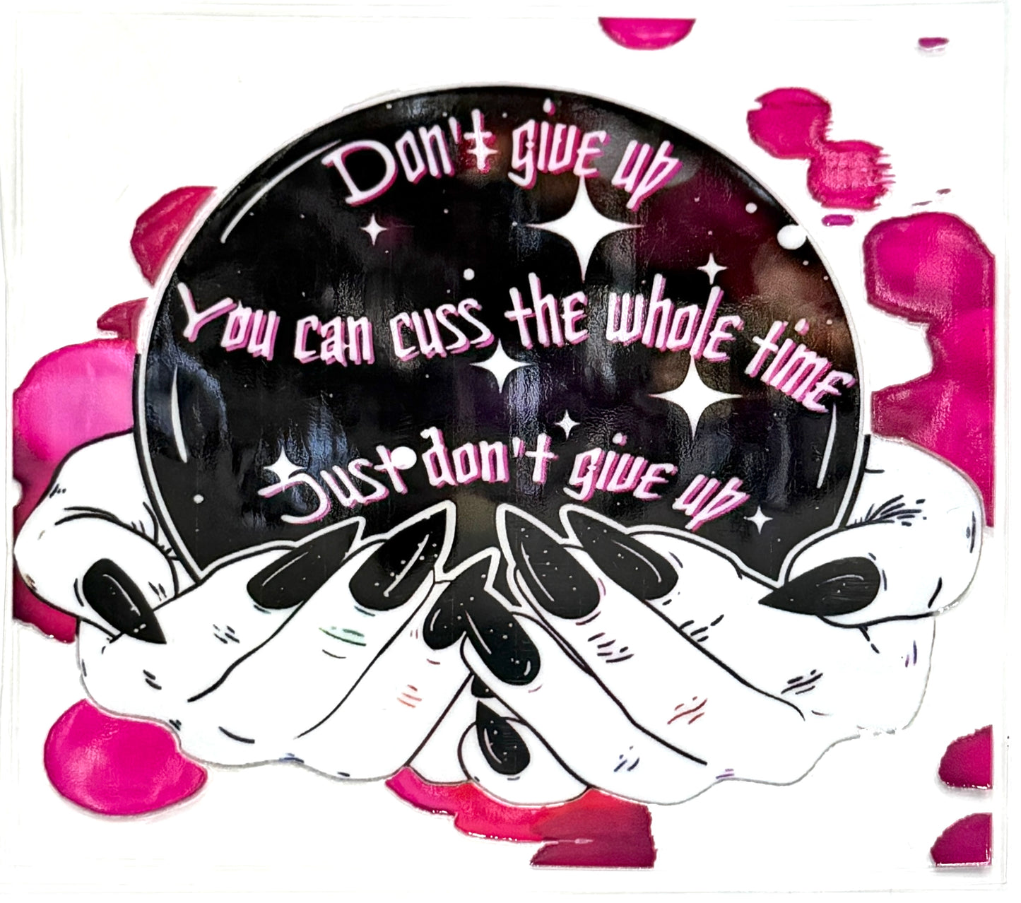 Don't Give Up Decal-1052