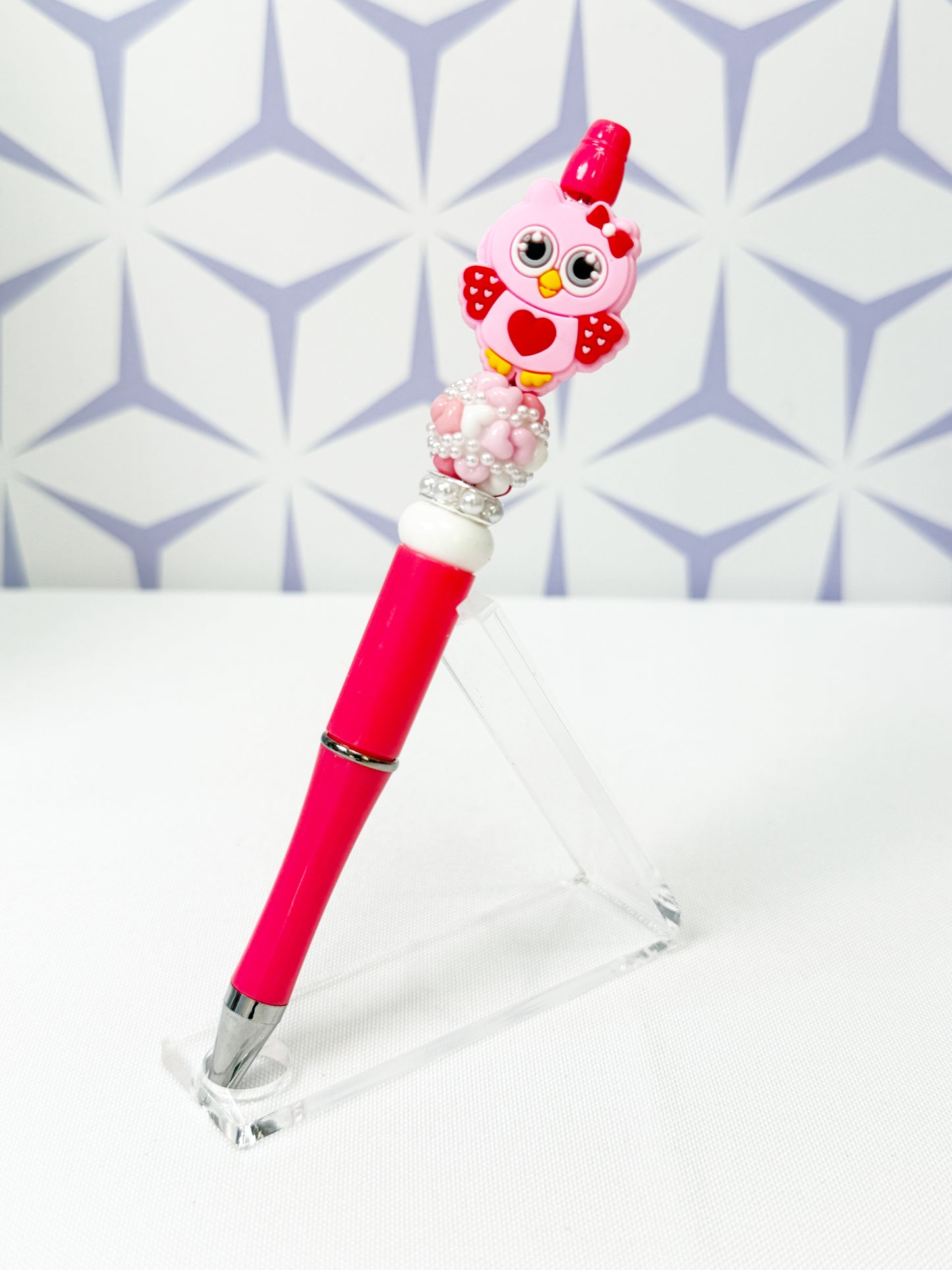 Pink Owl Pen