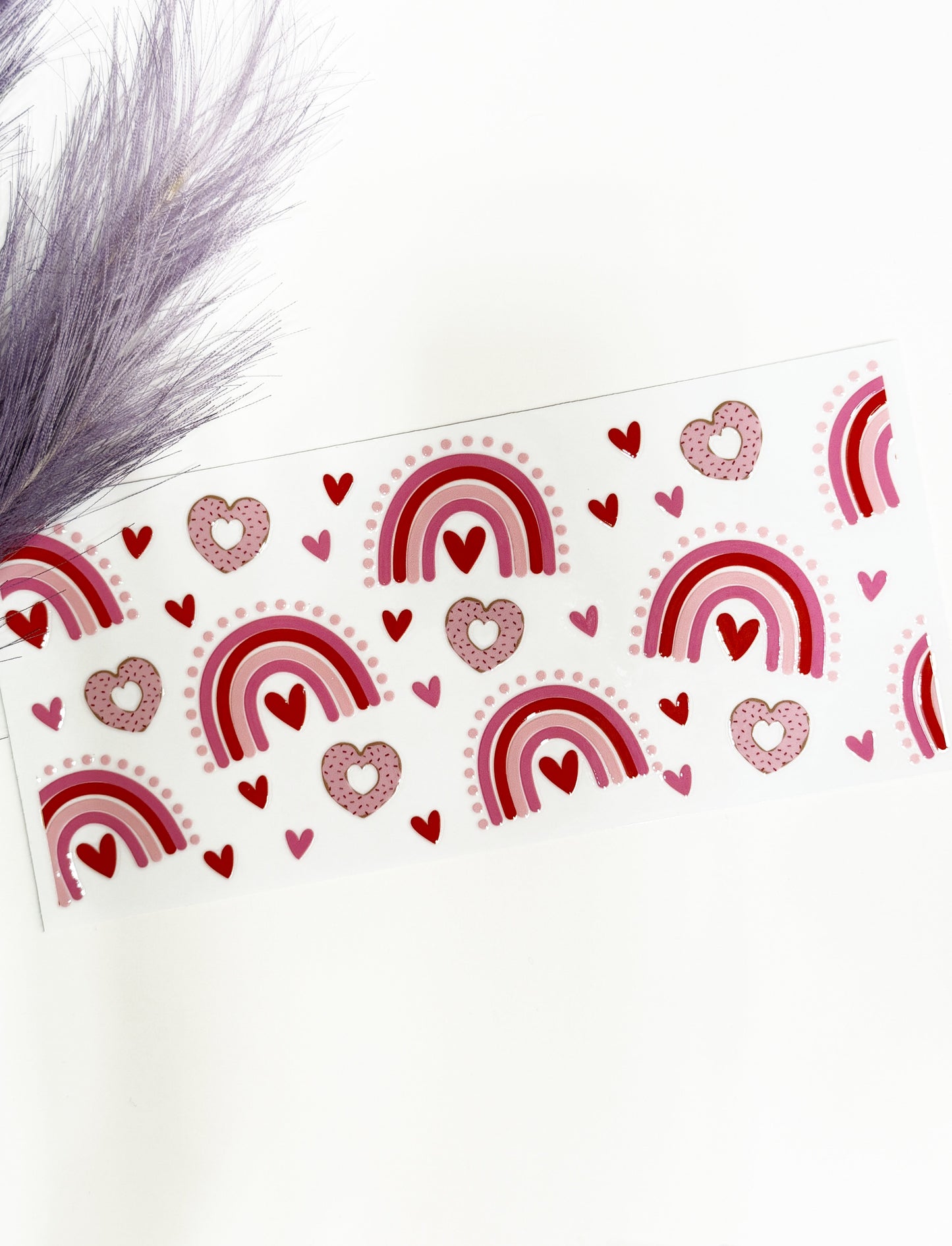 Rainbows and Heart Donuts Wrap-1250