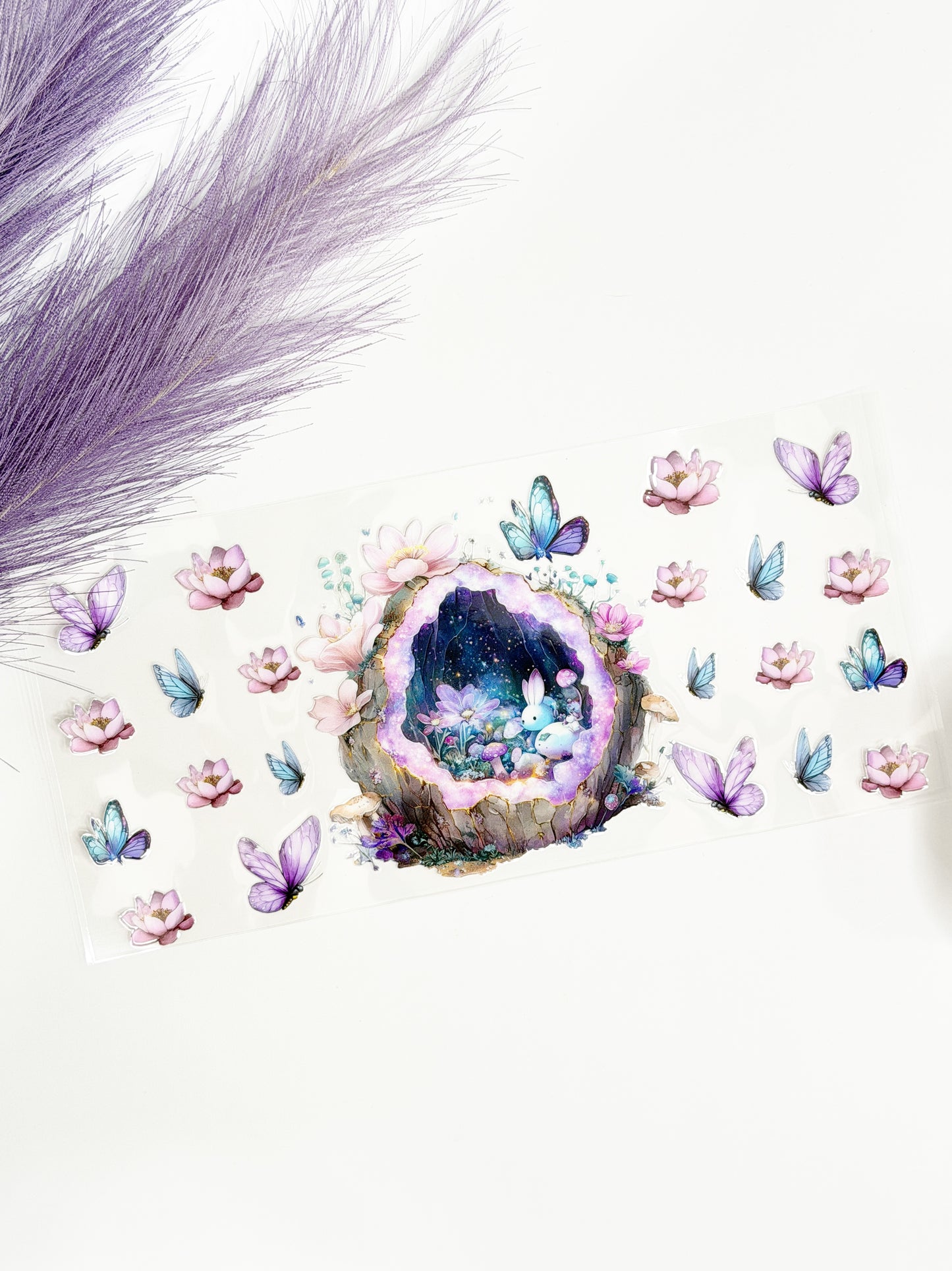 Geodes and Butterfly Easter Wrap-1311