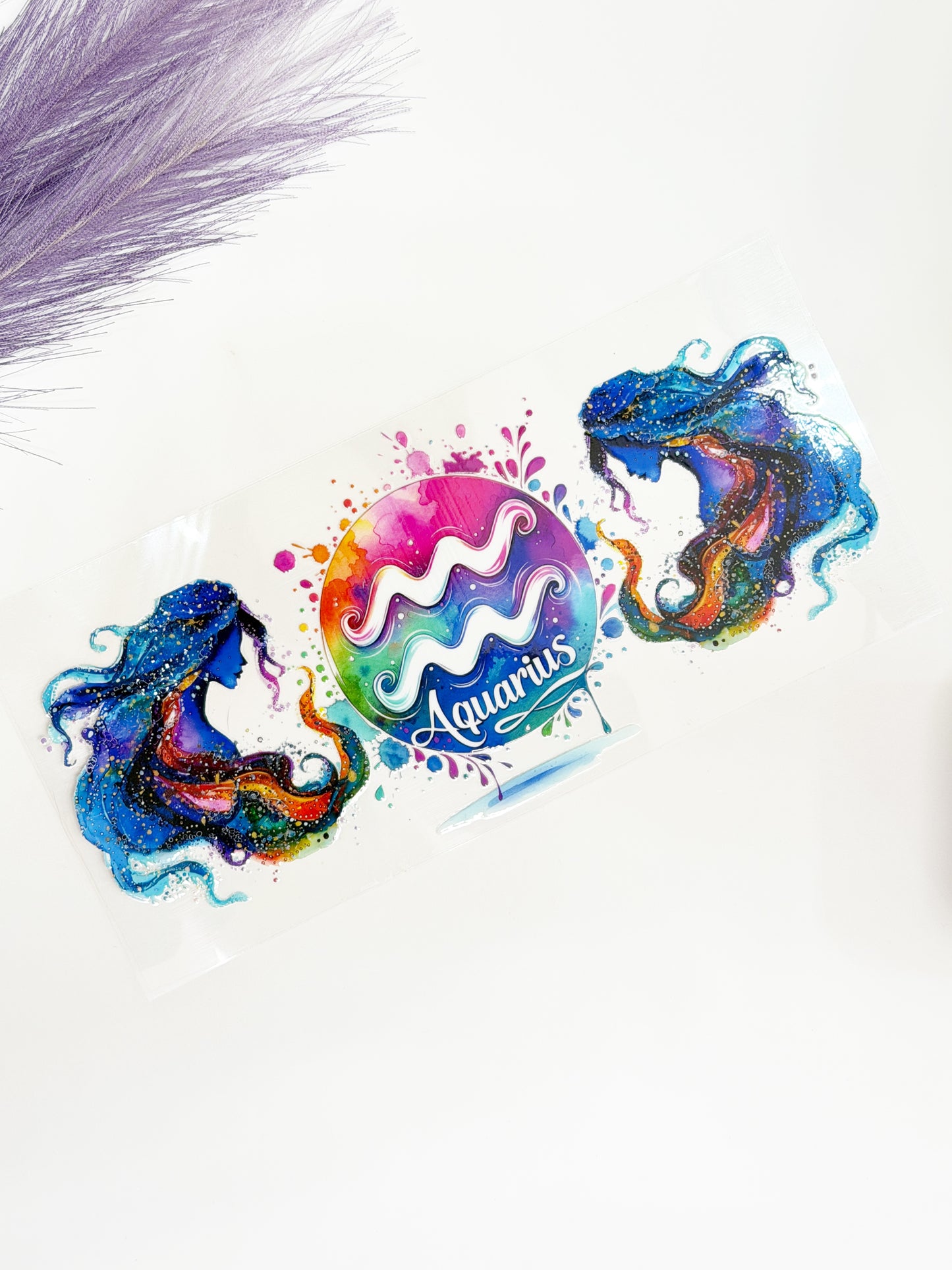 Aquarius Zodiac Wrap-1427