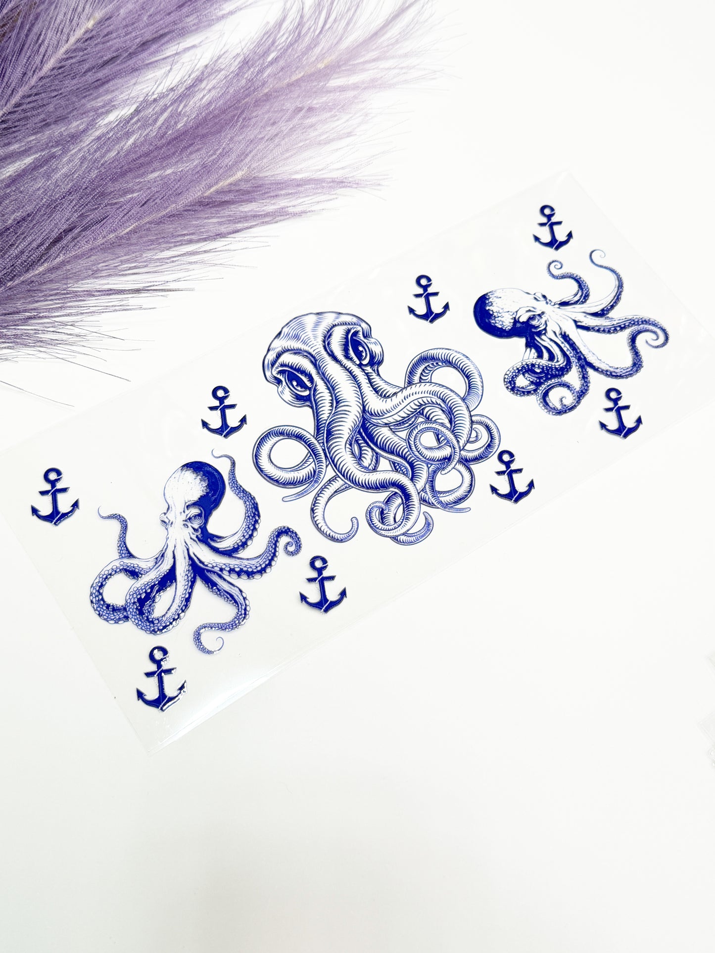 Blue Octopus Wrap-1466