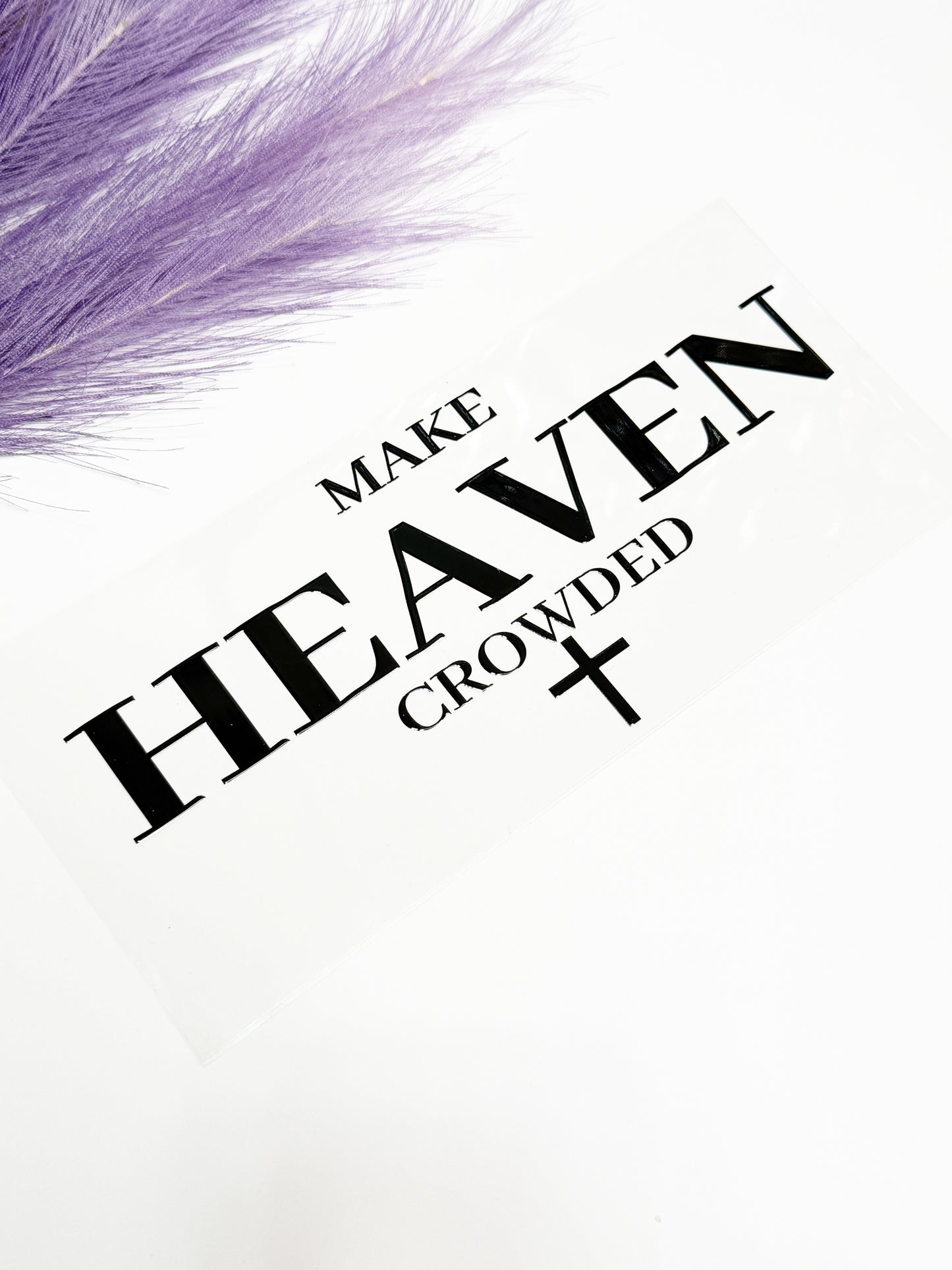 Make Heaven Crowded Wrap-1480