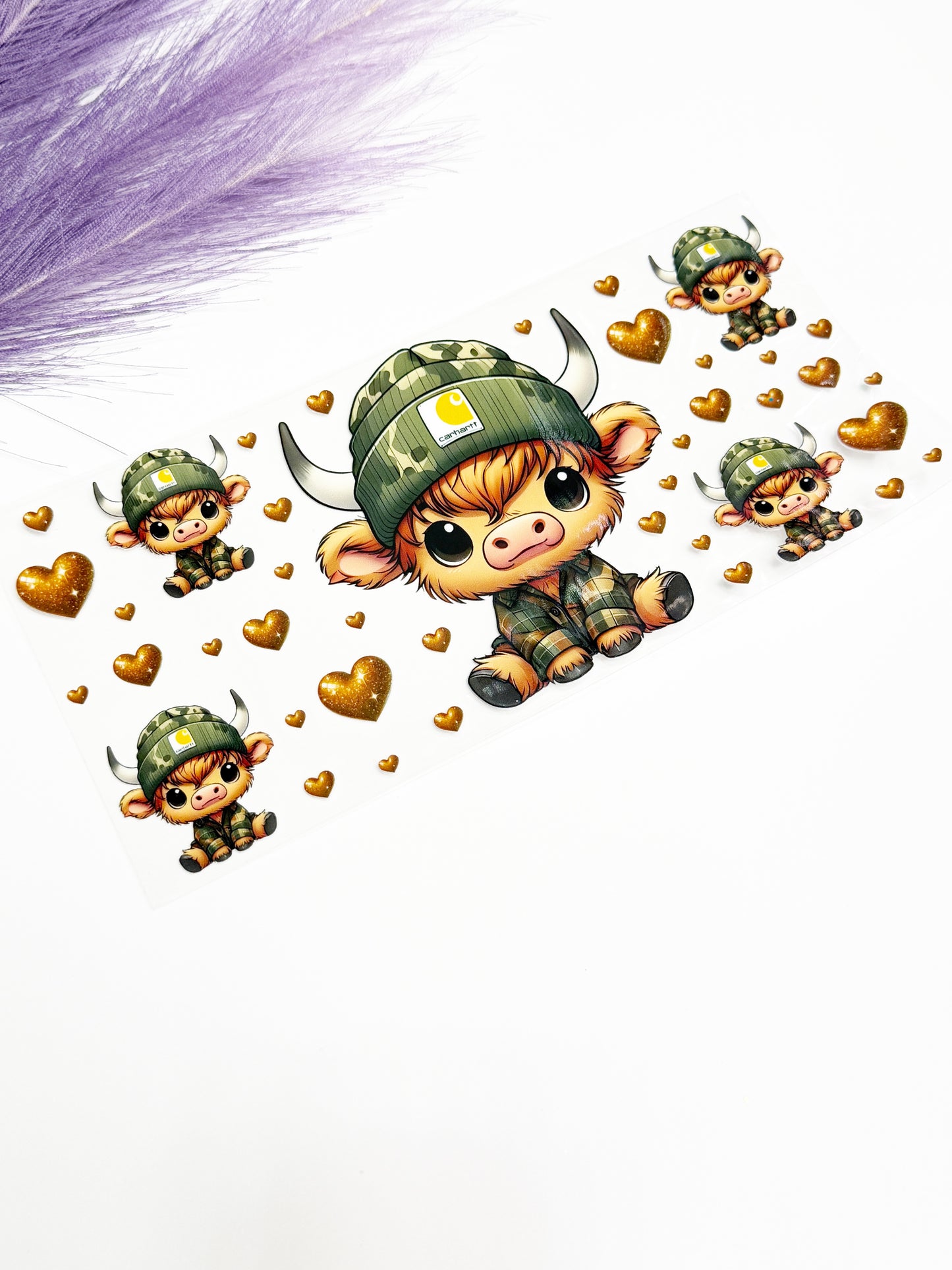 Beanie Cow Wrap-1564