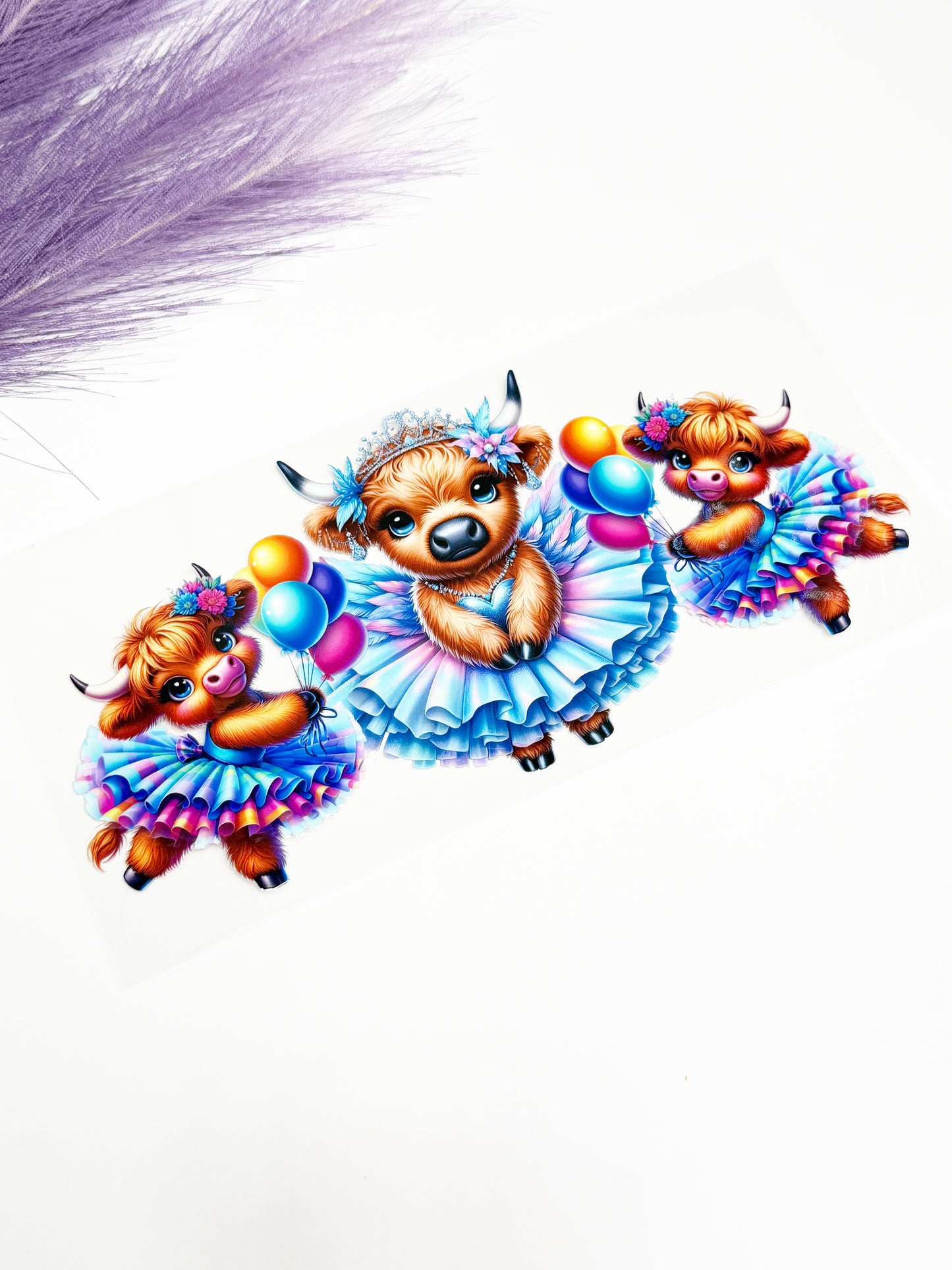 Tutus and Balloons Cows Wrap-1580