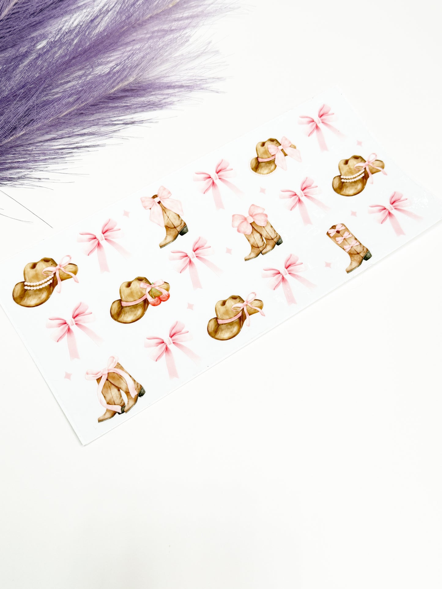 Cowgirl Hats and Bows Wrap-1597
