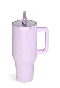 40oz. Stainless Steel Tumbler Flip Lid w/Handle (NON-SNOWGLOBE)