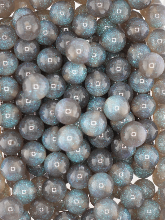 Collection of Glitter Galaxy Midnight Beads