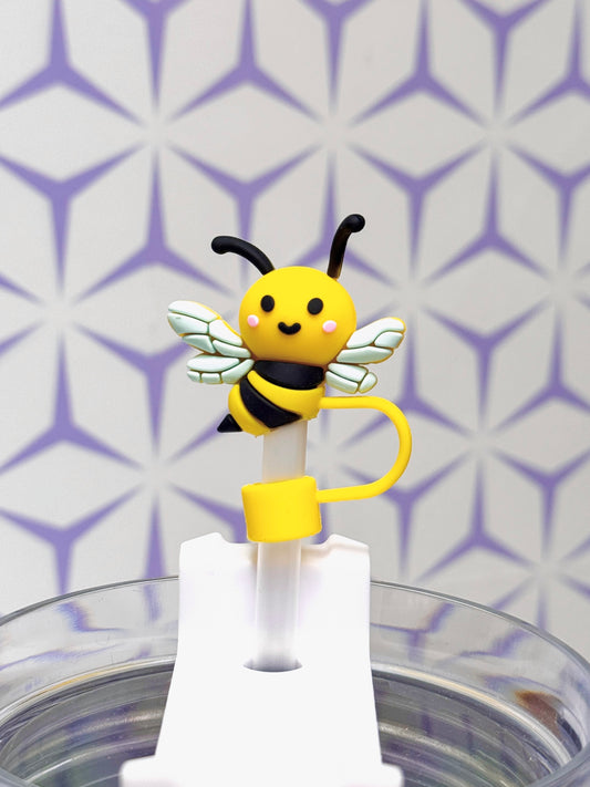 Bumblebee Straw Topper