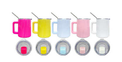 10oz STAINLESS STEEL MUG (NON-SNOWGLOBE)