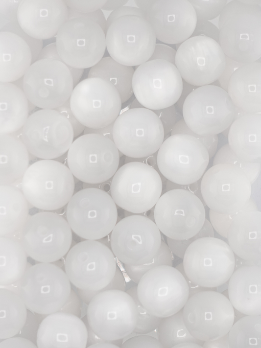 Collection of Volcano White Beads
