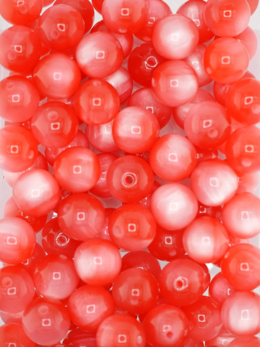 Collection of Volcano Red Beads