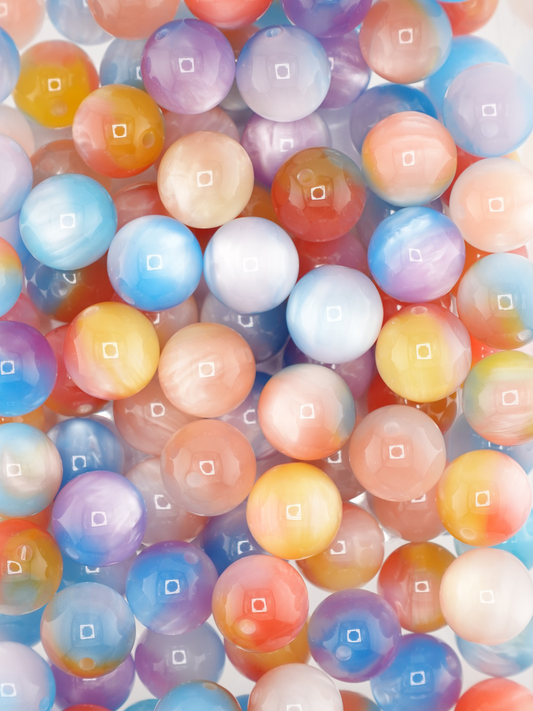 Collection of Volcano Ombre Mix Beads