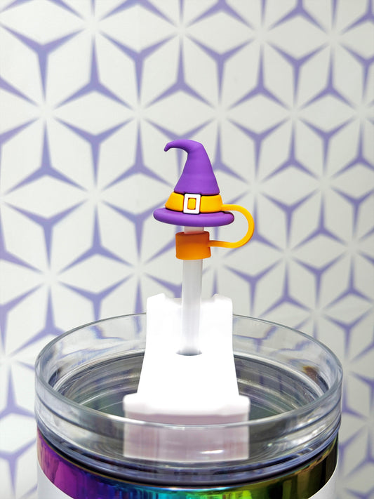 Witch Hat Straw Topper