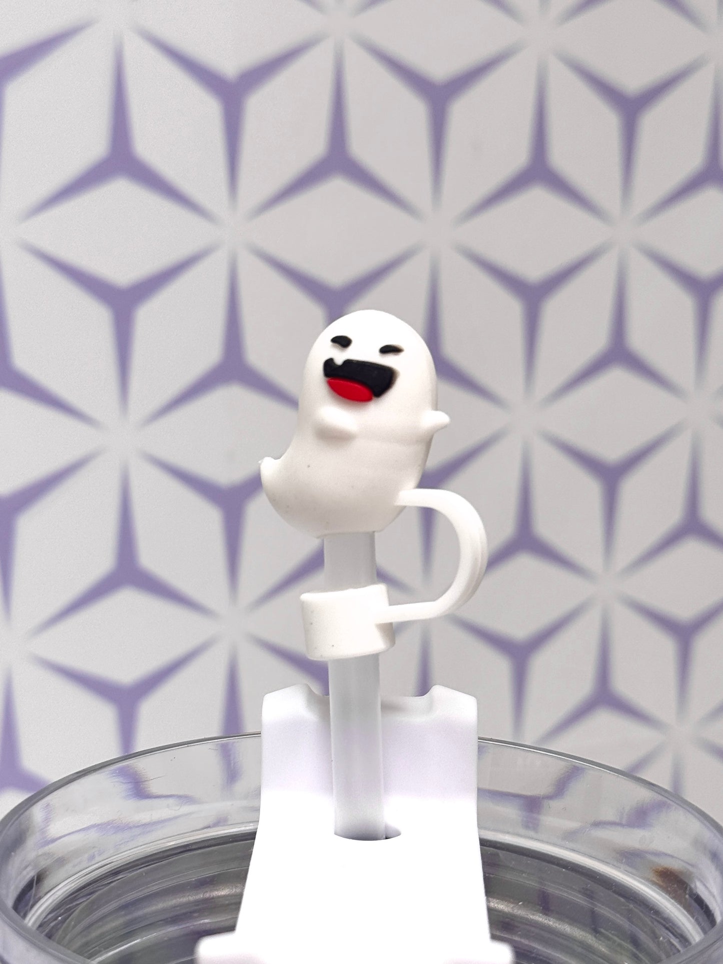 Ghost Straw Topper