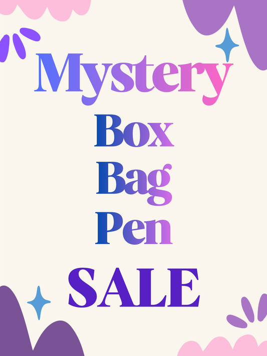 Mystery Box, Bag, Pens SALE
