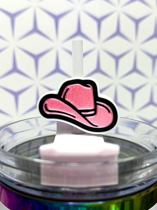 Cowgirl Hat Straw Charm