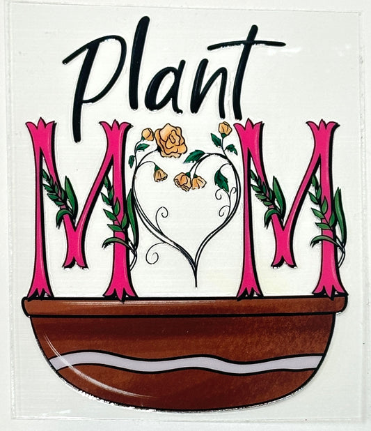 Plant Mom Decal-370