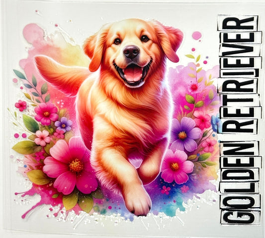 Golden Retriever Decal-397