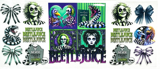 Collection of Beetle Guy stickers with various designs and text.