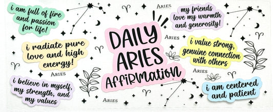 Aries Daily Affirmation Wrap-556