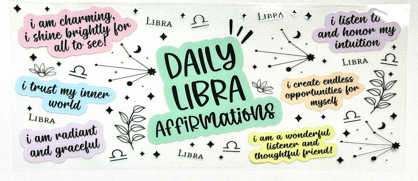 Libra Daily Affirmation Wrap-561