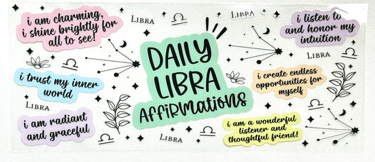 Libra Daily Affirmation Wrap-561