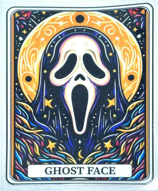 Ghost Face Decal-661