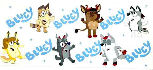 Blue Dog Wrap-855
