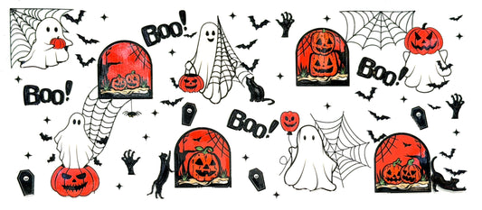 Ghosts and Pumpkins Wrap-885