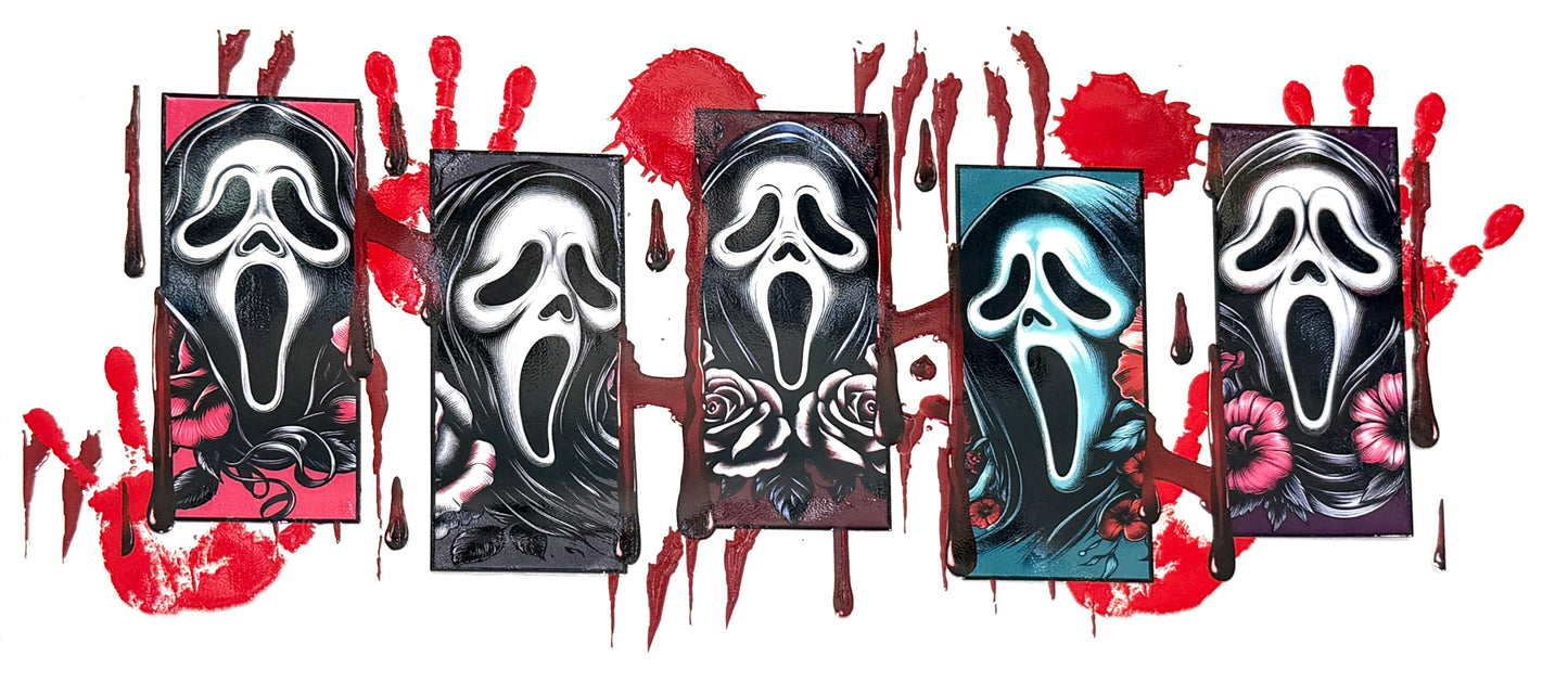 Ghost Face Panels Wrap-895