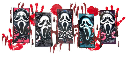 Ghost Face Panels Wrap-895