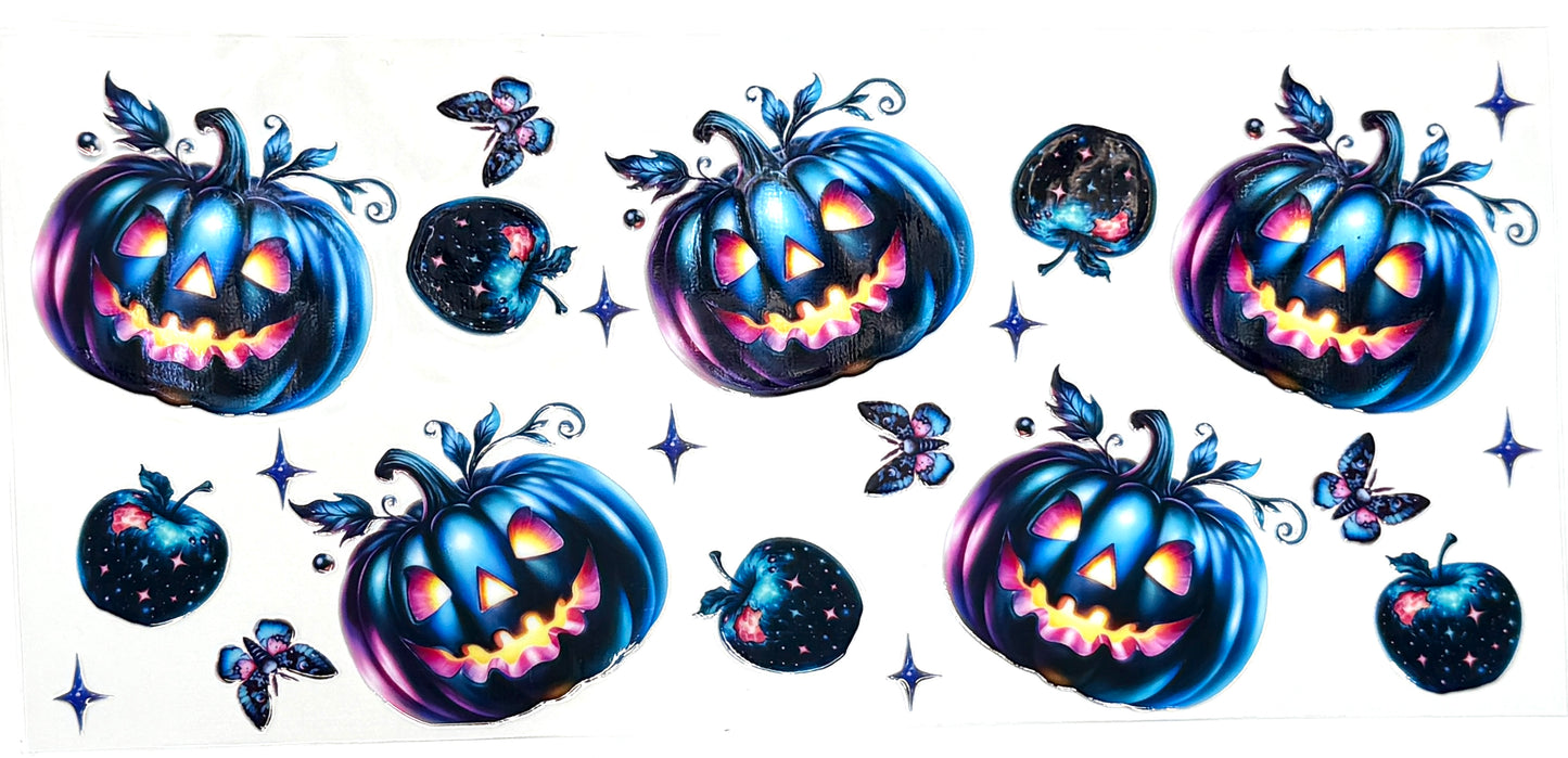 Midnight Pumpkins and Apples-948