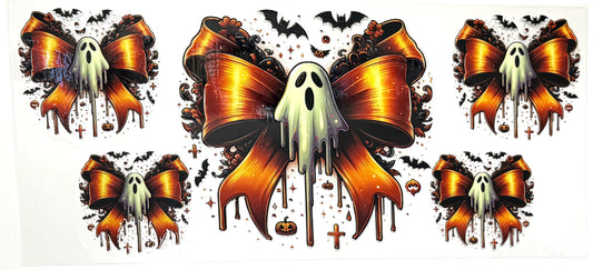 Gold Ghost Bow Wrap-969