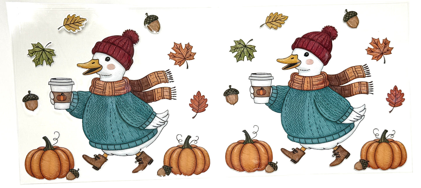 Fall Geese and Coffee Wrap-989