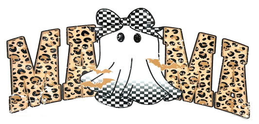 Leopard Mama Ghost Wrap-993