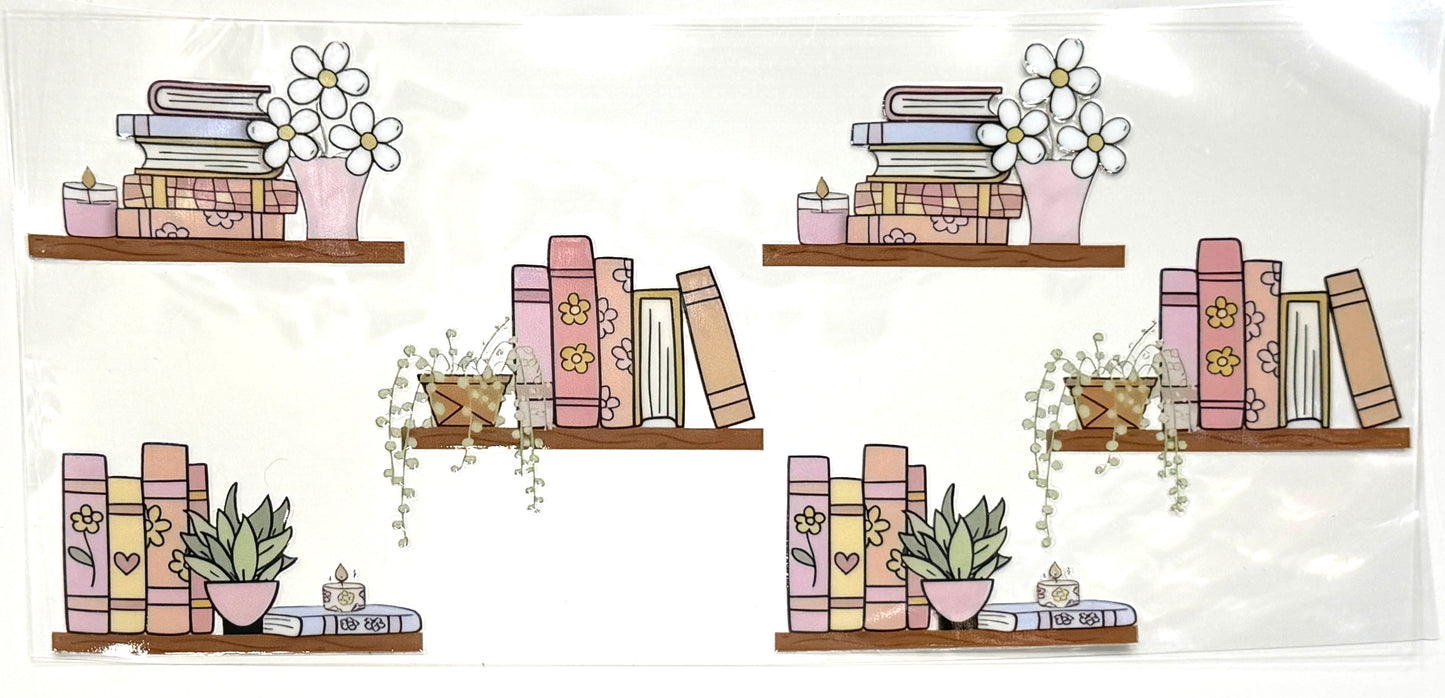 Floating Bookshelves Wrap-997