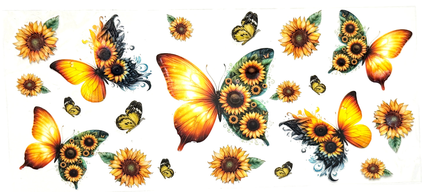 Butterflies and Sunflowers Wrap-1001