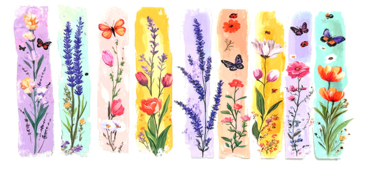 Floral Panels Wrap-1003