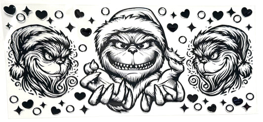 Black Green Guy Wrap-1008