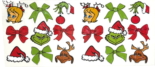 Green Guy and Bows Wrap-1021